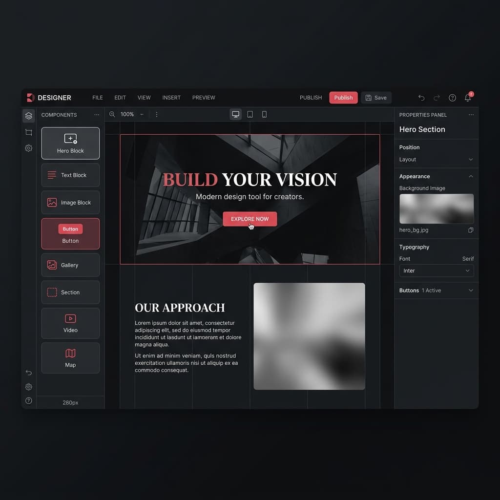 Traivimiya Build Interface